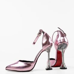 Pantofi cu toc Kane Roz 7