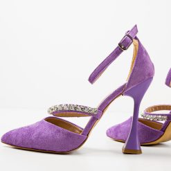 Pantofi dama Rufus Mov 4