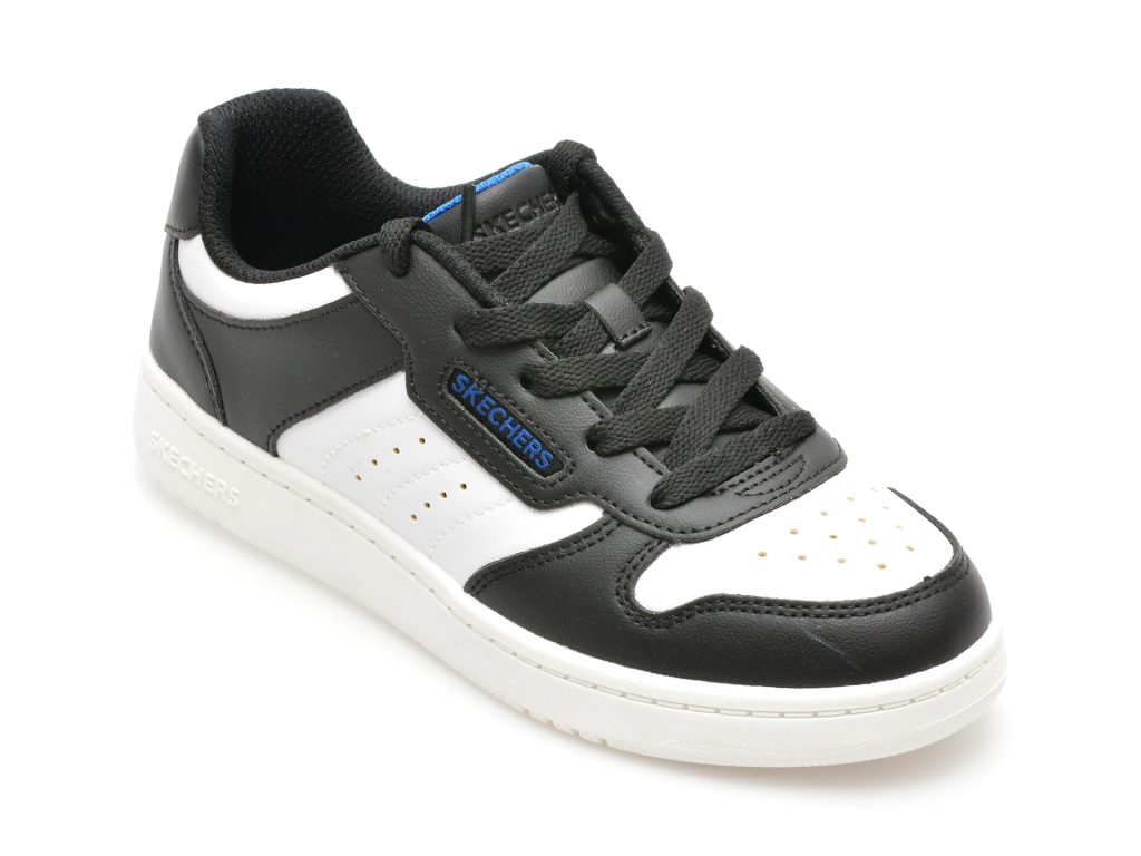 Pantofi sport SKECHERS alb-negru