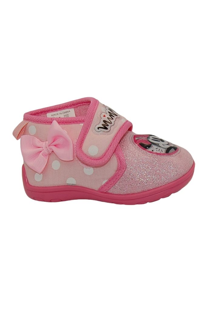 Pantofi sport cu imprimeu Minnie Mouse si velcro-FETE-INCALTAMINTE/Pantofi clasici