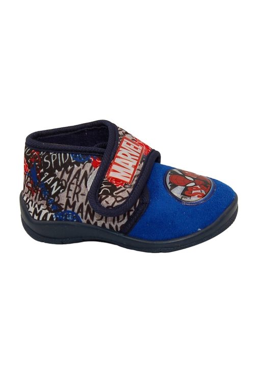 Pantofi sport cu model Spiderman si velcro-FETE-INCALTAMINTE/Pantofi clasici