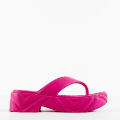 Papuci dama Talha Fuchsia-Sandale-Sandale