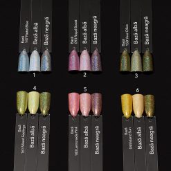 Pigment Unghii Rainbow Glam LUXORISE 12 nuante 2