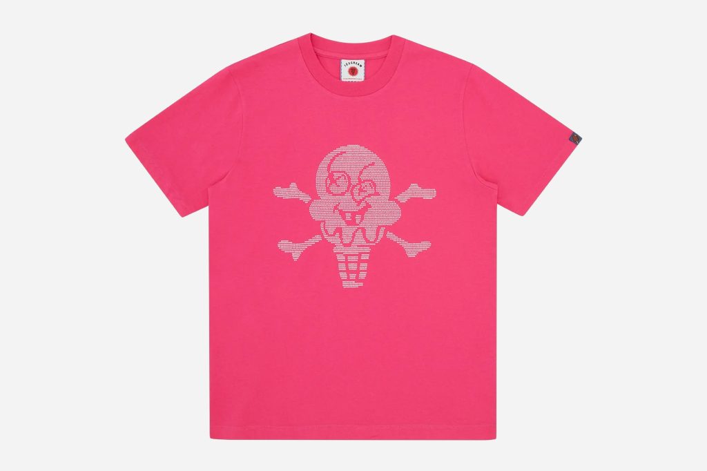 Rhinestone Cones & Bones T-shirt-Barbati