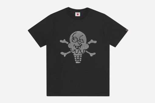 Rhinestone Cones & Bones T-shirt-Barbati