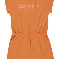 Rochie-tricou cu imprimeu logo-FETE-IMBRACAMINTE/Rochii