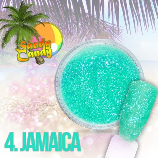 SCLIPICI SANDY CANDY- JAMAICA 04 - SC-4 - Everin.ro-NAIL ART ❤️ > Sclipici- Paiete- Confetti