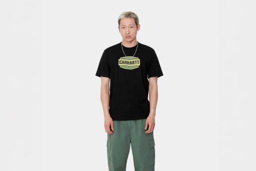 S/S Press Script T-shirt-Barbati