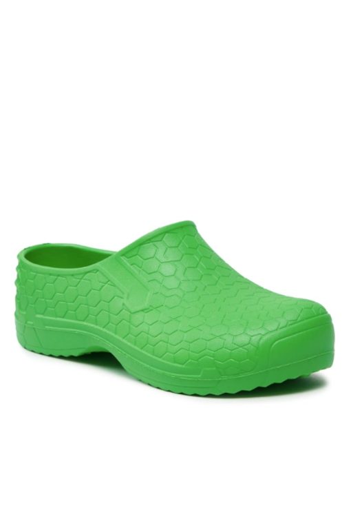 Saboti unisex - 303525880 - Verde - Cauciuc-FEMEI-INCALTAMINTE/Papuci