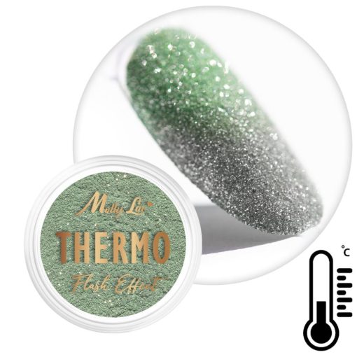 Sclipici Thermo Flash Effect Molly Lac Nr.8 - TF-4 - EVERIN-NAIL ART ❤️ > Sclipici- Paiete- Confetti