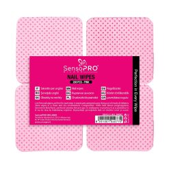 Servetele Unghii Lint Free SensoPRO Milano 200 buc Pink 2