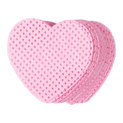 Servetele Unghii Lint Free SensoPRO Milano 200 buc Pink Heart 2