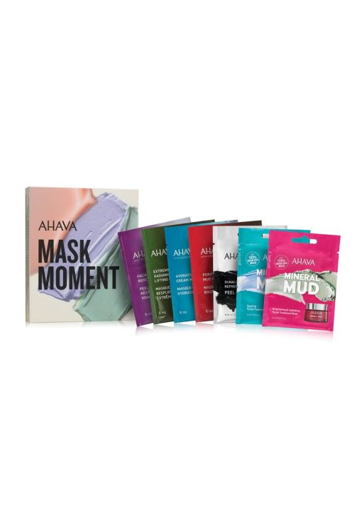 Set 7 masti pentru fata Mask Moment - 7 x 8 ml-FEMEI-GENTI SI ACCESORII/Produse cosmetice