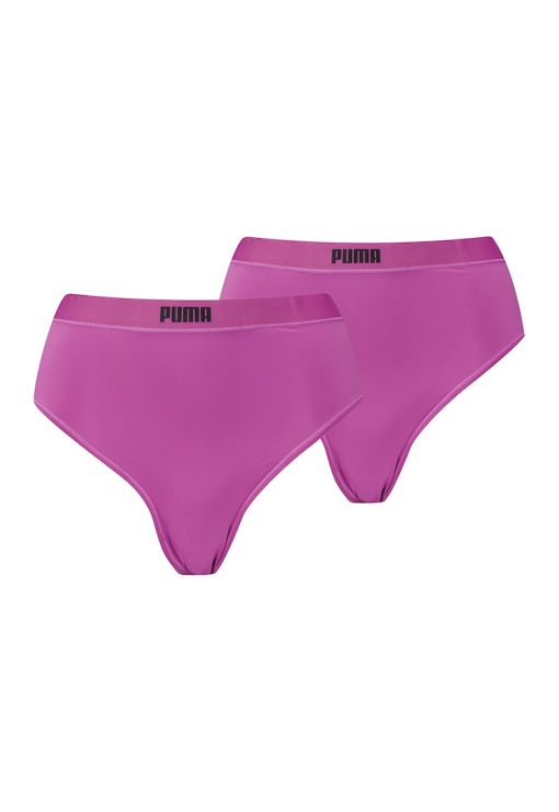 Set de chiloti tanga cu talie inalta - 2 perechi-FEMEI-IMBRACAMINTE/Lenjerie intima