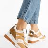 Sneakers cu platforma Isla bej-Sneakers cu platforma-Sneakers cu platforma