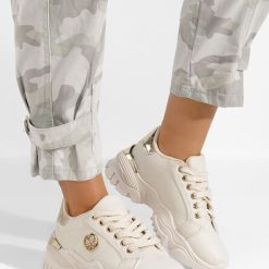 Sneakers dama Bellina bej-Sneakers dama-Sneakers dama