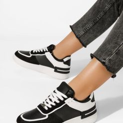 Sneakers dama Maxenia negri-Sneakers dama-Sneakers dama