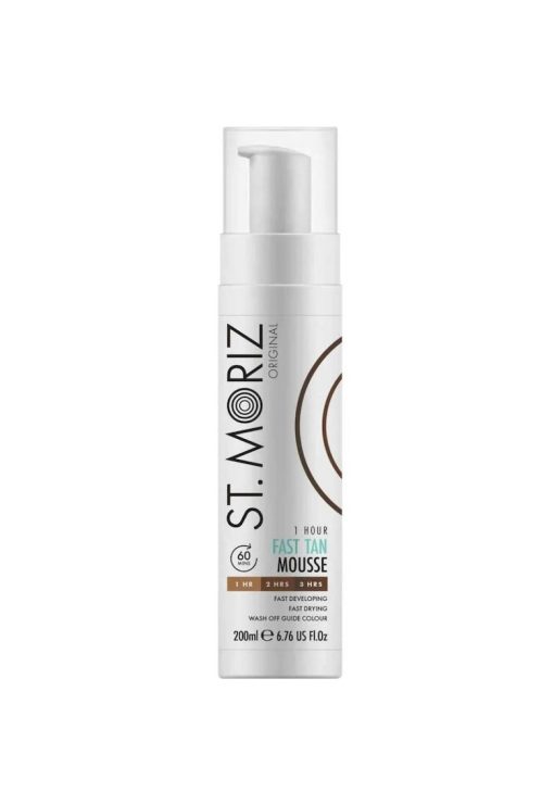 Spuma Autobronzanta Profesionala ST MORIZ Professional Fast Tan Mousse 1 Hour | 2 Hrs | 3 Hrs - 200 ml-FEMEI-GENTI SI ACCESORII/Produse cosmetice