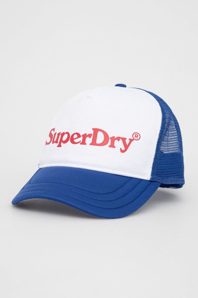 Superdry caciula cu imprimeu-Căciuli şi şepci