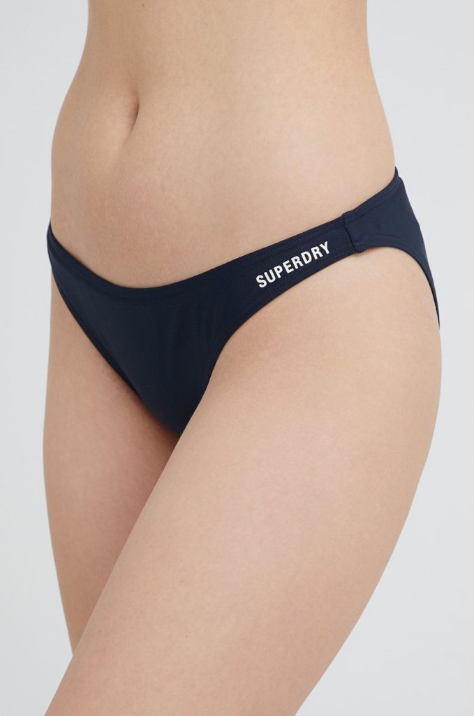 Superdry chiloti de baie culoarea albastru marin-Costume de baie