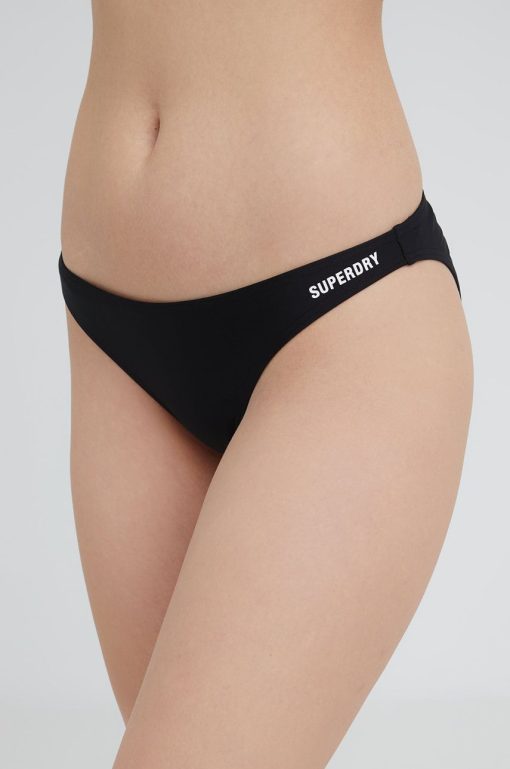 Superdry chiloti de baie culoarea negru-Costume de baie