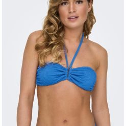 Sutien bandeau de baie cu bareta halter-FEMEI-IMBRACAMINTE/Costume de baie