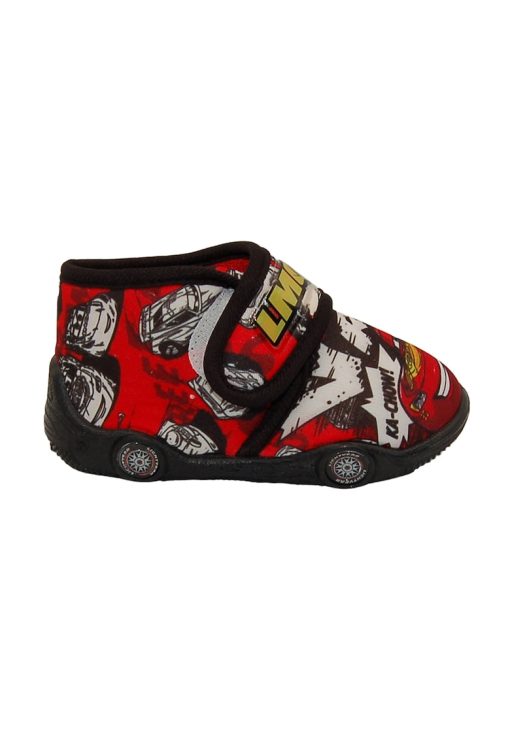 Tenisi cu imprimeu Lightning McQueen si velcro-FETE-INCALTAMINTE/Pantofi clasici