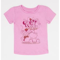 Tricou de bumbac organic cu imprimeu Disney-FETE-IMBRACAMINTE/Tricouri si maiouri