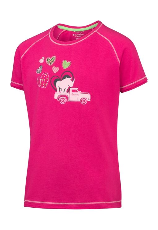 Tricou de bumbac organic pentru trekking-FETE-IMBRACAMINTE/Tricouri si maiouri