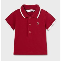 Tricou polo cu detalii contrastante-BAIETI-IMBRACAMINTE/Tricouri si maiouri