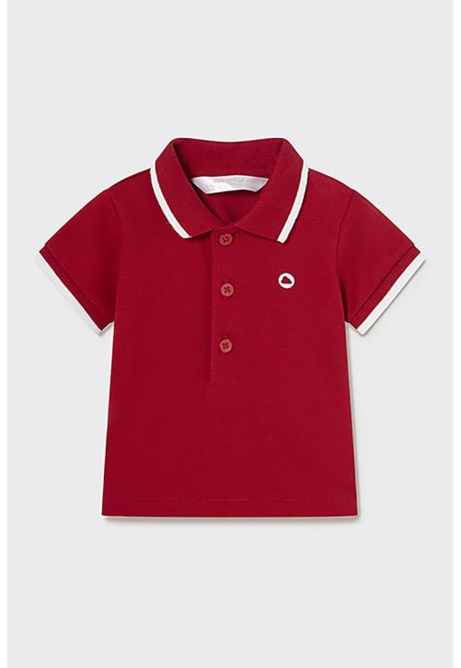 Tricou polo cu detalii contrastante-BAIETI-IMBRACAMINTE/Tricouri si maiouri