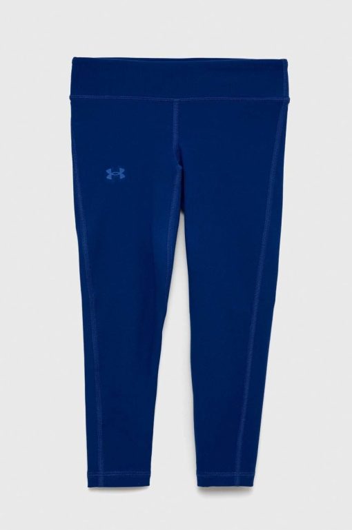 Under Armour leggins copii culoarea albastru marin