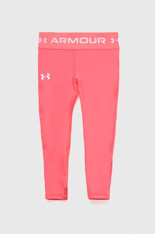 Under Armour leggins copii culoarea roz