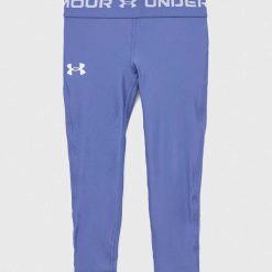 Under Armour leggins copii culoarea violet