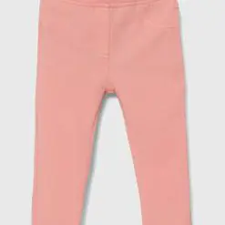 United Colors of Benetton pantaloni copii culoarea roz