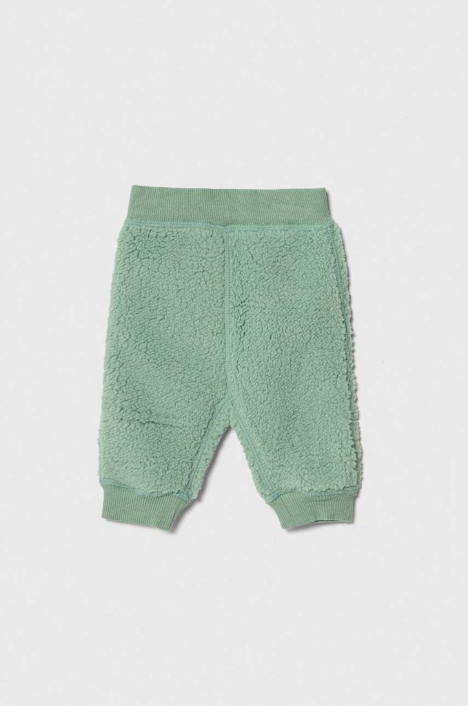 United Colors of Benetton pantaloni reversibili culoarea verde