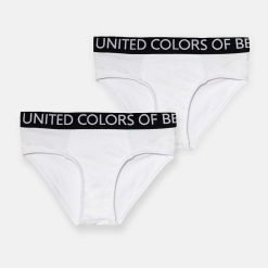 United Colors of Benetton slip copii culoarea alb