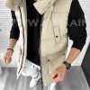 Vesta barbati bej 1070 Z5-1-Veste > Veste barbati sport