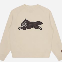 Woodgrain Running Dog Crewneck-Barbati