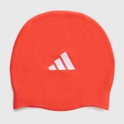 adidas Performance casca inot culoarea rosu-Accesorii înot