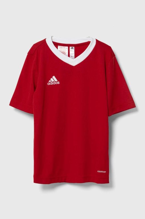 adidas Performance tricou copii culoarea rosu