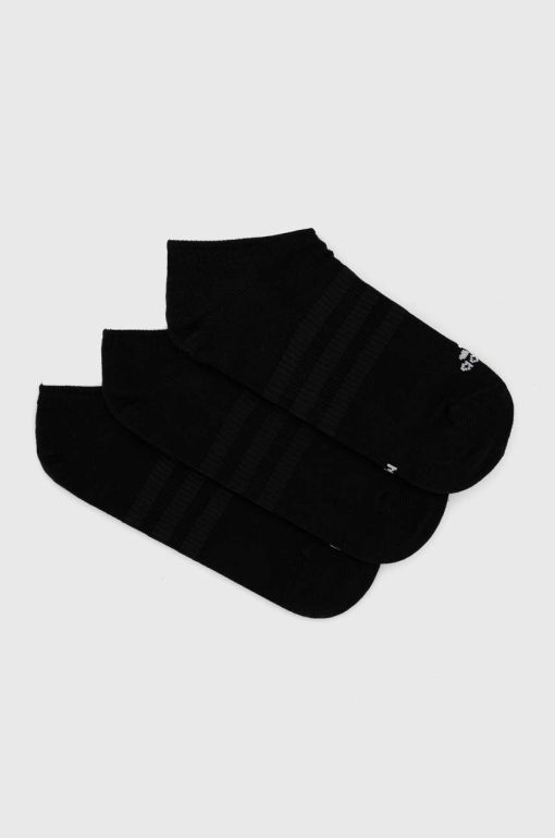 adidas șosete 3-pack culoarea negru IC1327-Şosete