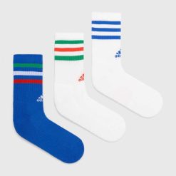 adidas sosete Essentials 3-pack culoarea alb