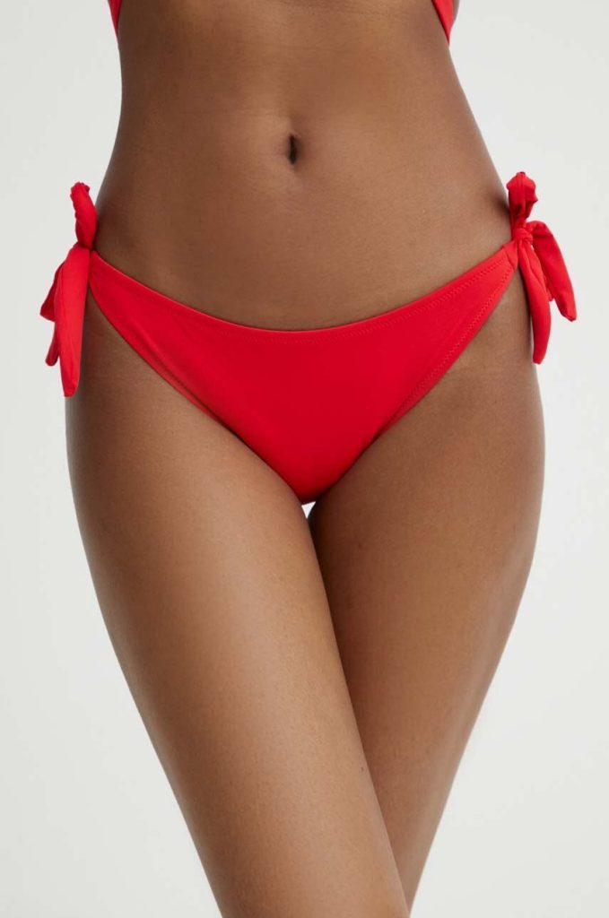 Answear Lab chiloti de baie culoarea rosu-Costume de baie