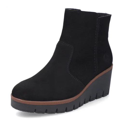 Botine Rieker Y5065-00 negru-Ghete si botine-Ghete si botine