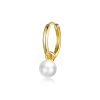 CERCEL din argint Hanging Pearl Golden-Cercei