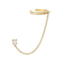 Cercel ear cuff argint 925