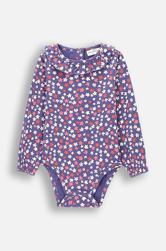 Coccodrillo body bebe HEARTS GIRL NEWBORN-Îmbrăcăminte