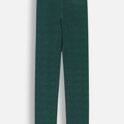 Coccodrillo leggins copii culoarea verde