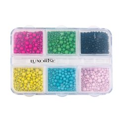 Decoratiune Bubble Nail Art LUXORISE Brilliance Pearls 2